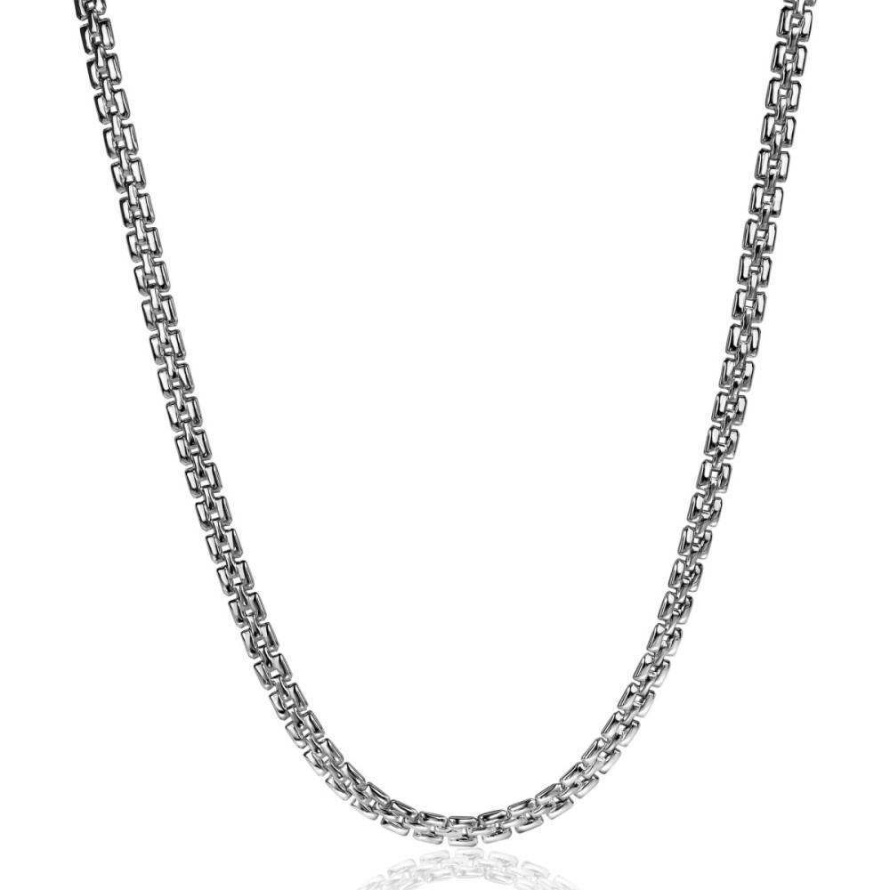 zinzi-zic2148-schakelketting-zilver-rolex-style-glanzend-4-5-mm-breedte-lengte-43-cm