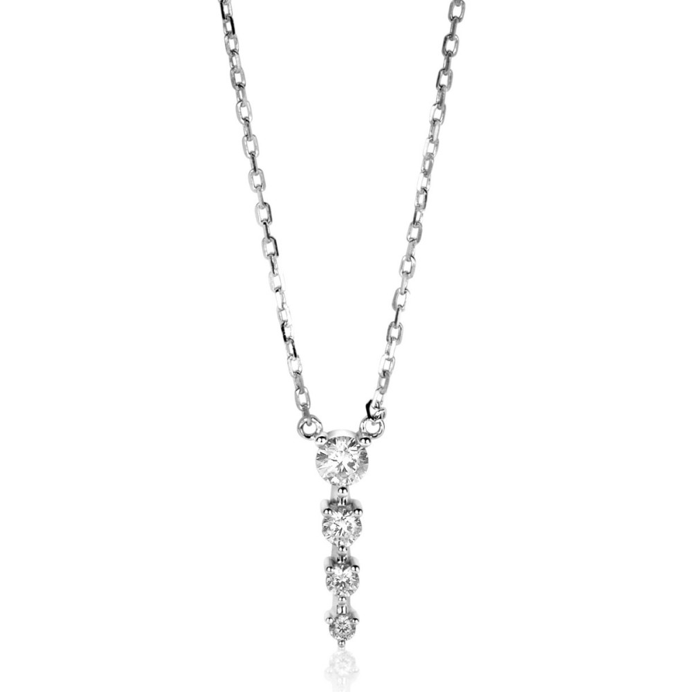 zinzi-zic2328-zilveren-ketting-met-zirkonia-hanger-4-mm-breedte-lengte-42-45-cm