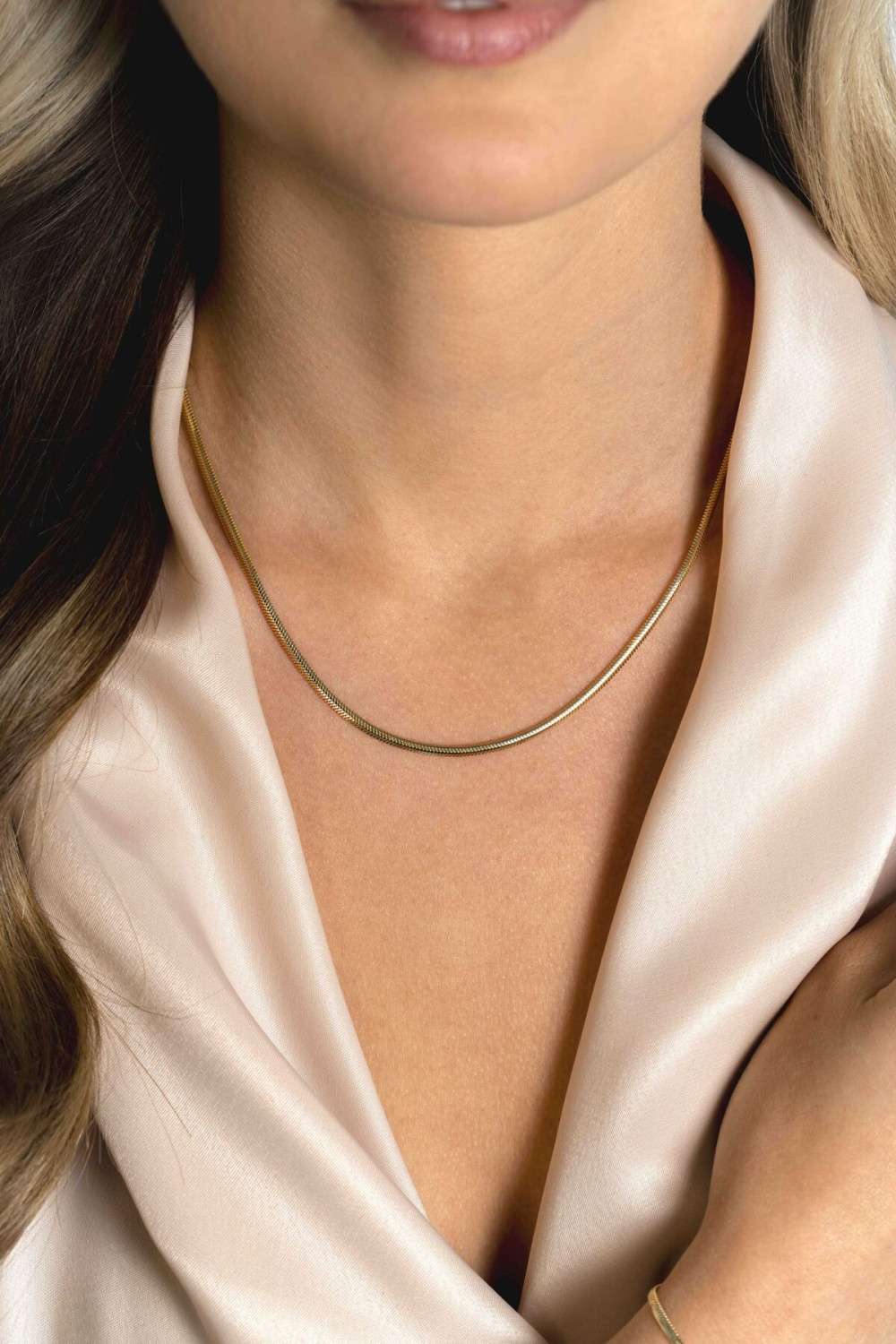zinzi-zic2401g-schakelketting-slang-gold-plated-glanzend-2-5-mm-breedte-lengte-42-45-cm