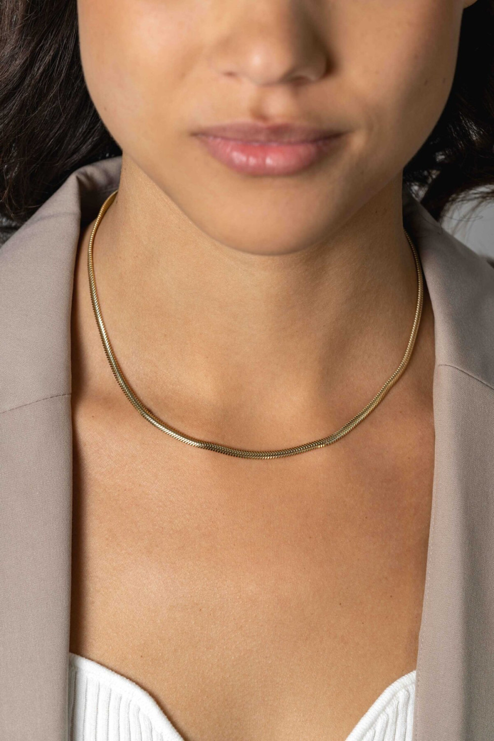 zinzi-zic2402g-sschakelketting-slang-goudkleurig-glanzend-3-5-mm-breedte-lengte-42-45-cm