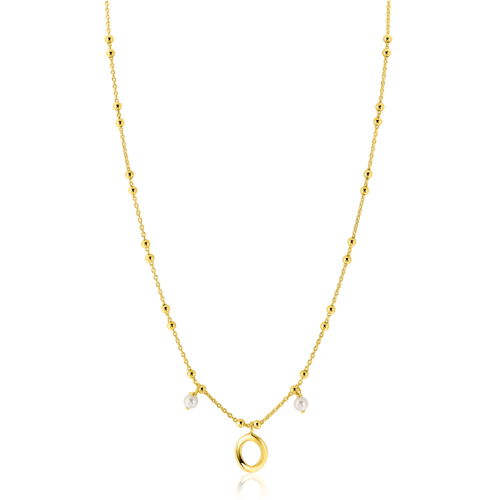 zinzi-zic2405-ketting-met-hanger-gold-plated-parel-14-5-mm-breedte-lengte-42-45-cm