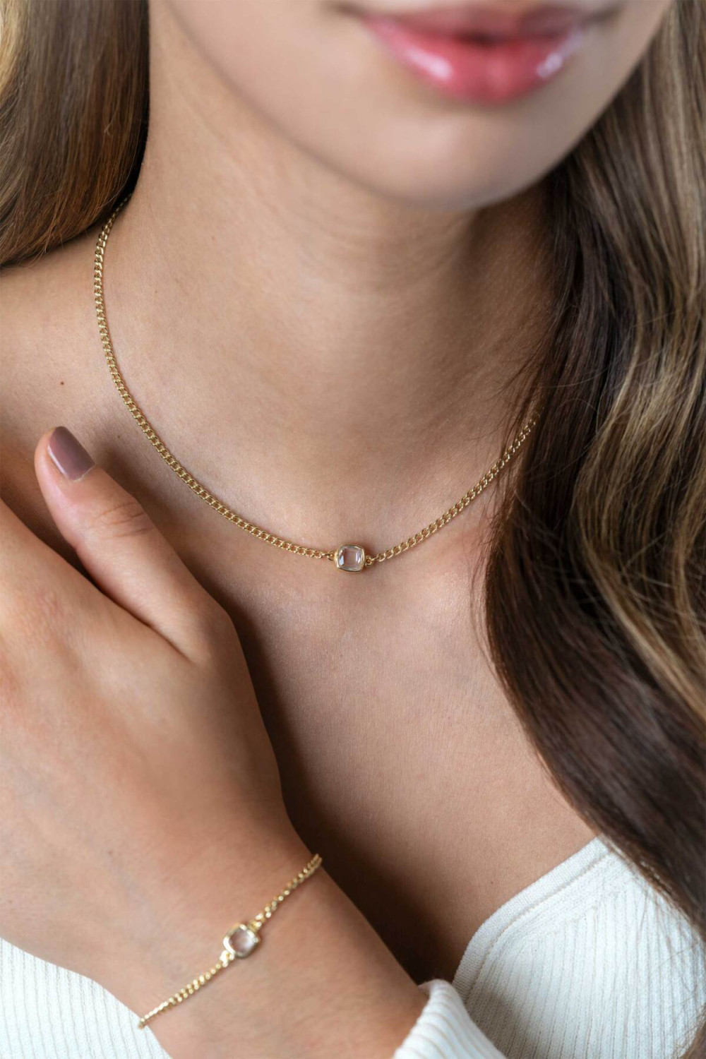 zinzi-zic2417y-ketting-goudkleurige-gourmet-zirkonia-prinses-7-1-mm-lengte-40-45-cm