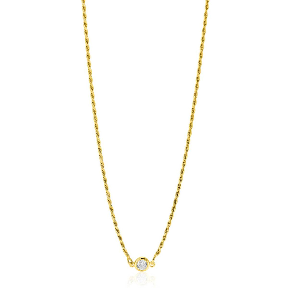 zinzi-zic2461y-ketting-met-ronde-zirkonia-hanger-5-3-mm-gold-plated-lengte-40-45-cm