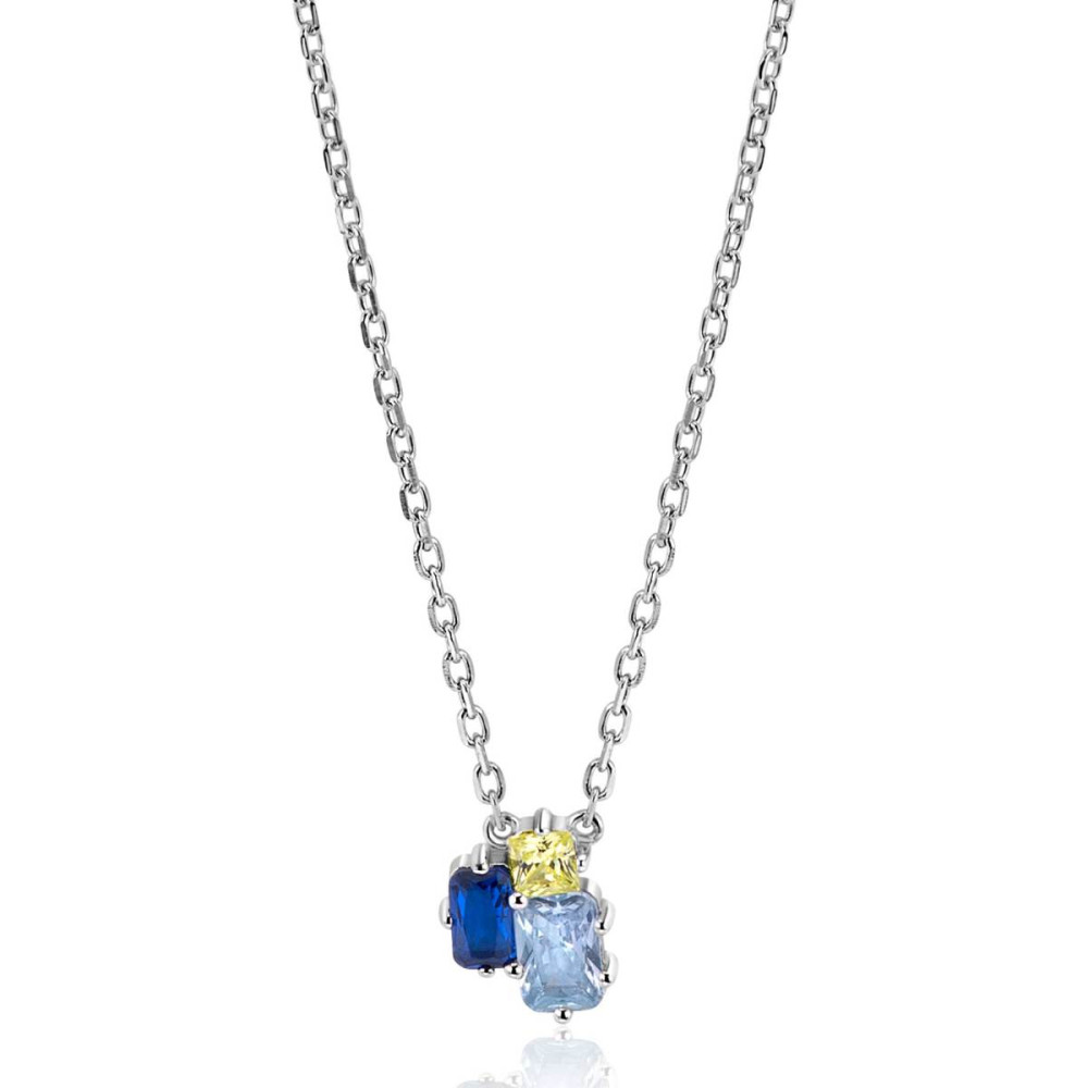 zinzi-zic2496-schakelketting-zilver-zirkonia-blauw-groen-10-mm-breedte-lengte-42-45-cm