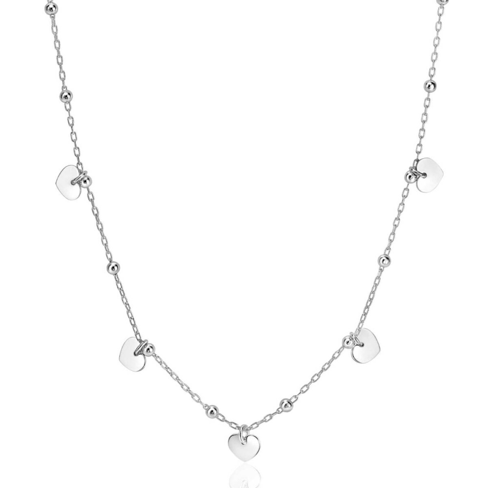 zinzi-zic2531-zilveren-ketting-met-hart-hangers-glanzend-7-mm-breedte-lengte-42-45-cm