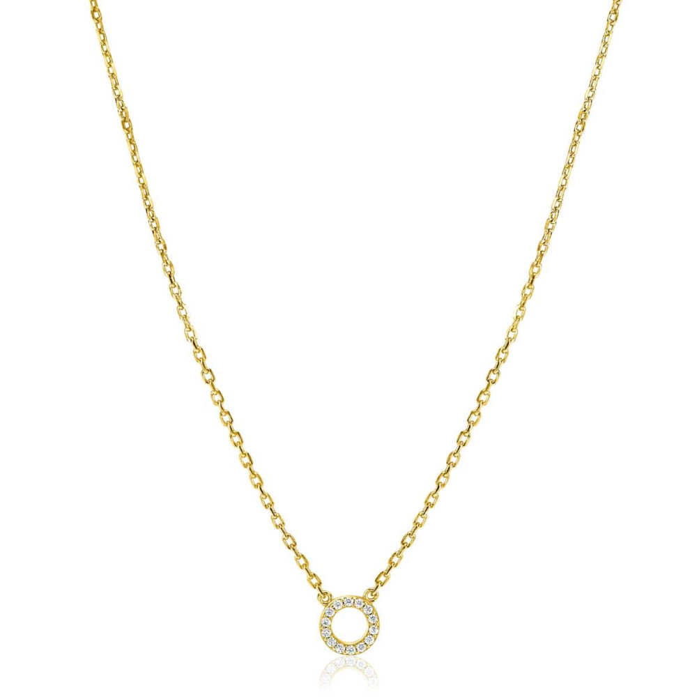 zinzi-zic2550y-schakelketting-goudkleurig-zirkonia-open-rondje-7-5-mm-lengte-40-45-cm