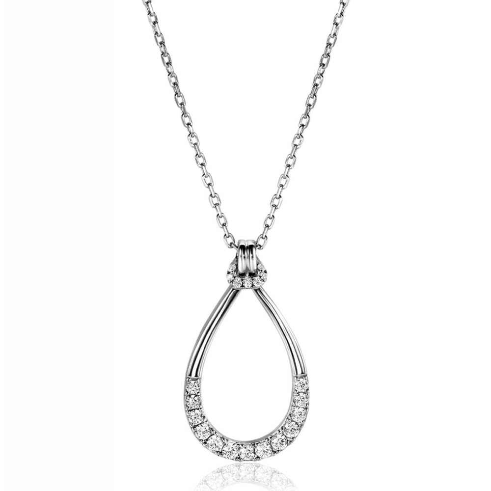 zinzi-zic2555-zilveren-ketting-druppel-zirkonia-diameter-31-mm-lengte-40-45-cm