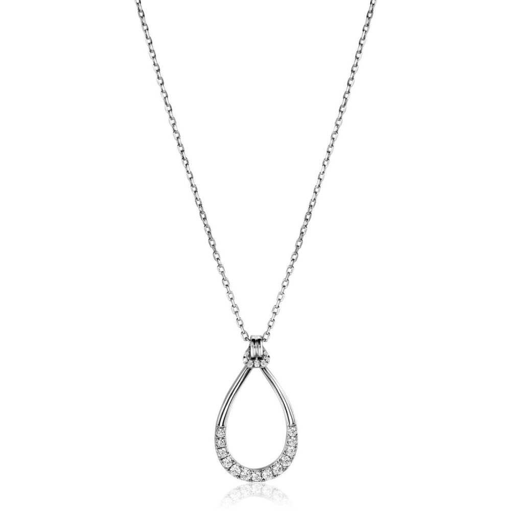 zinzi-zic2555-zilveren-ketting-druppel-zirkonia-diameter-31-mm-lengte-40-45-cm