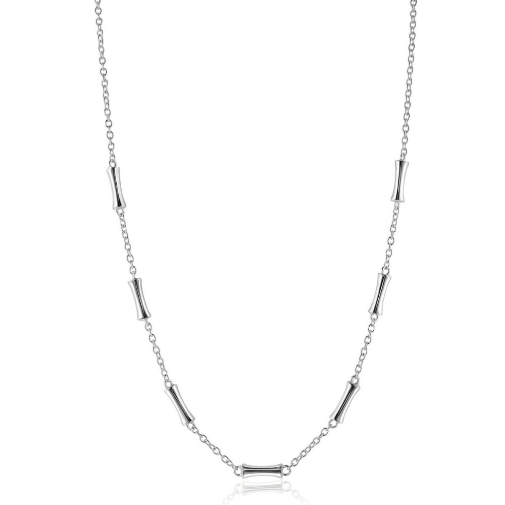 zinzi-zic2577-bamboe-ronde-schakelketting-zilver-glanzend-3-5-mm-breedte-lengte-40-45-cm