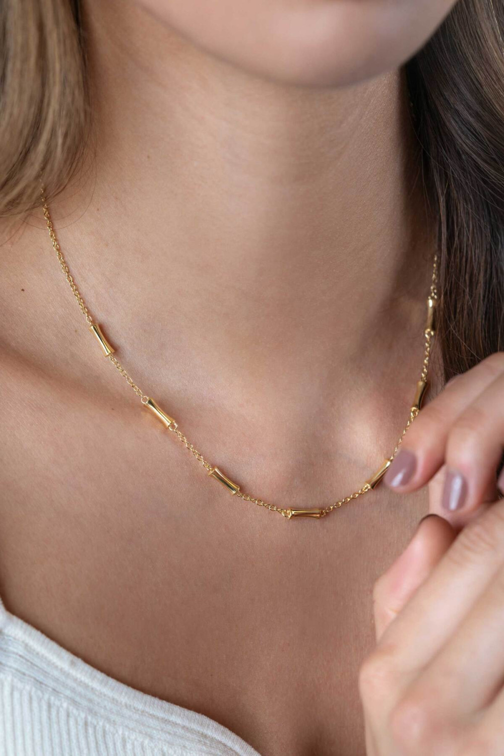 zinzi-zic2577g-schakelketting-bamboe-goudkleurig-10-mm-lengte-40-45-cm