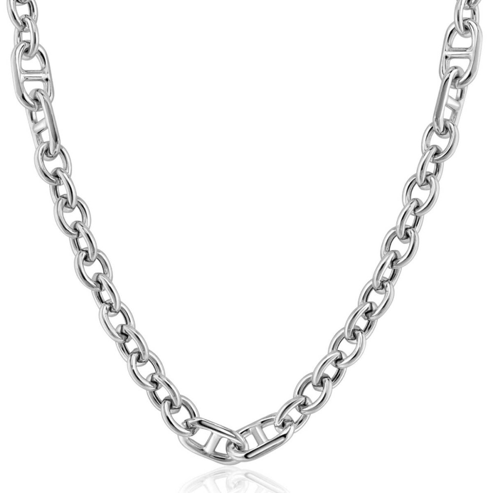 zinzi-zic2580-zilveren-marine-schakelketting-glanzend-7-4-mm-breedte-lengte-42-45-cm