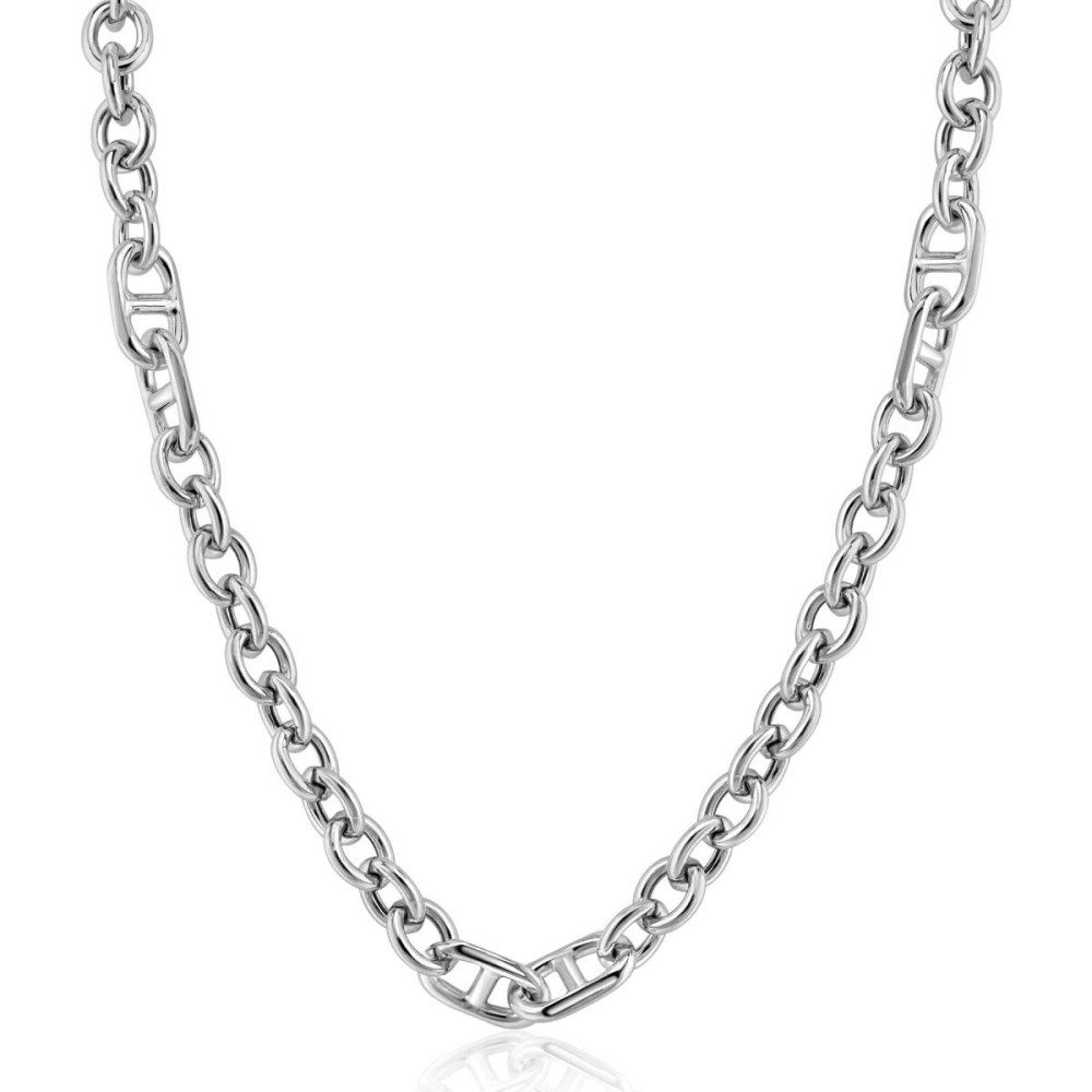 zinzi-zic2580-zilveren-marine-schakelketting-glanzend-7-4-mm-breedte-lengte-42-45-cm
