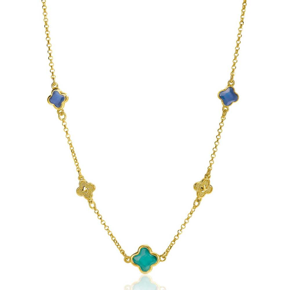 zinzi-zic2583-schakelketting-goudkleurig-blad-10-mm-lengte-40-45-cm