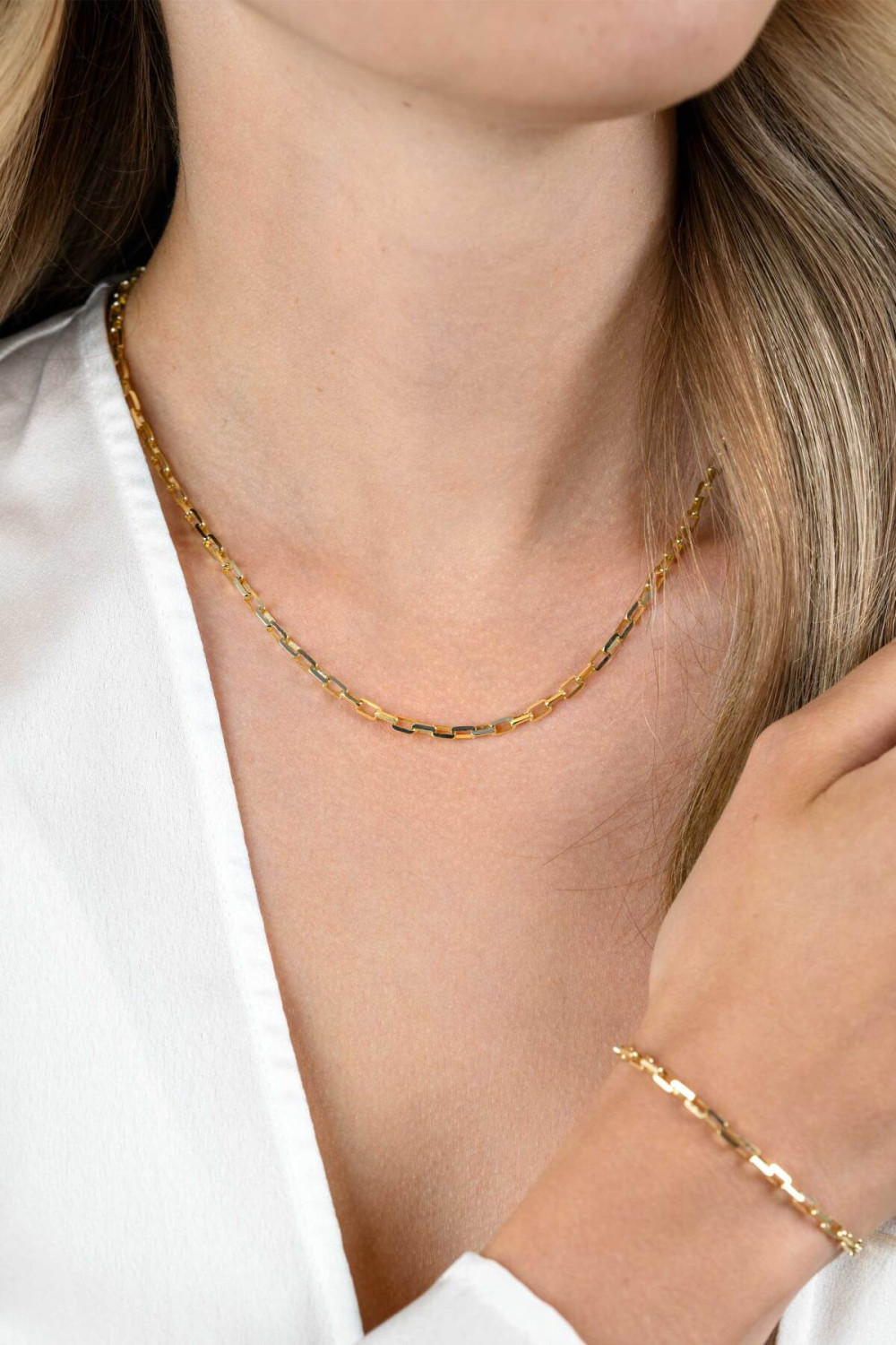 zinzi-zic2587-schakelketting-goudkleurig-venetiaans-3-mm-breedte-lengte-42-45-cm