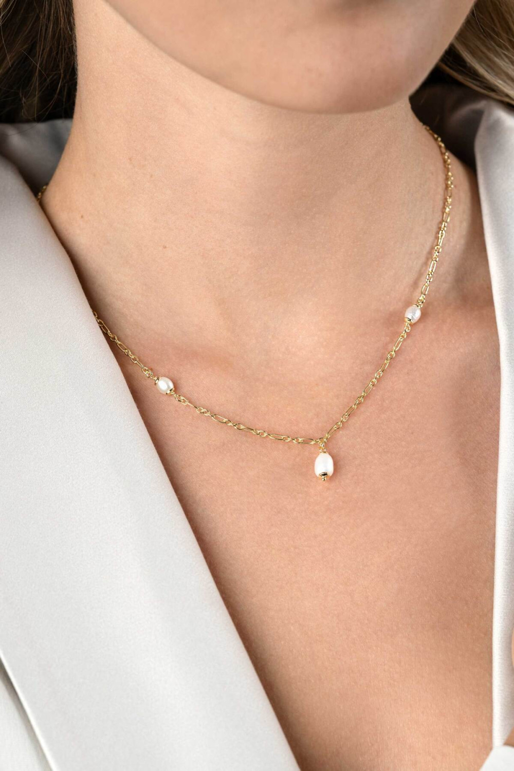 zinzi-zic2588-parelketting-goud-verguld-zoetwaterparels-ovaal-lengte-40-45-cm