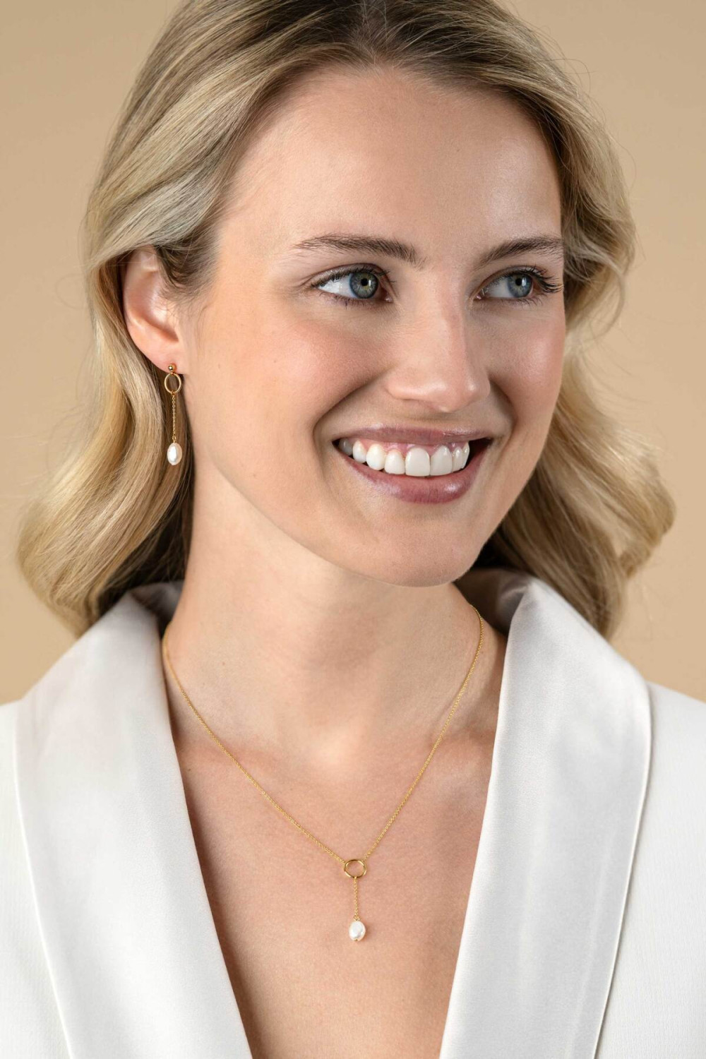 zinzi-zic2615-ketting-met-hanger-anker-gold-plated-parel-30-mm-lengte-42-45-cm
