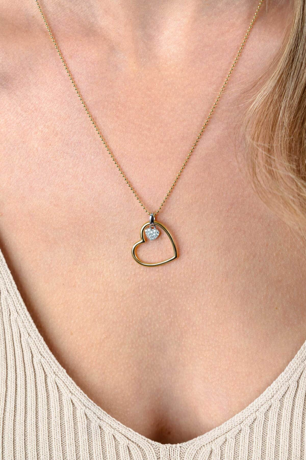 zinzi-zic2621-ketting-hart-hanger-zirkonia-zilver-gold-plated-lengte-45-48-cm