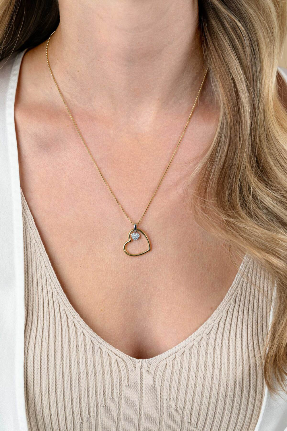 zinzi-zic2621-ketting-hart-hanger-zirkonia-zilver-gold-plated-lengte-45-48-cm