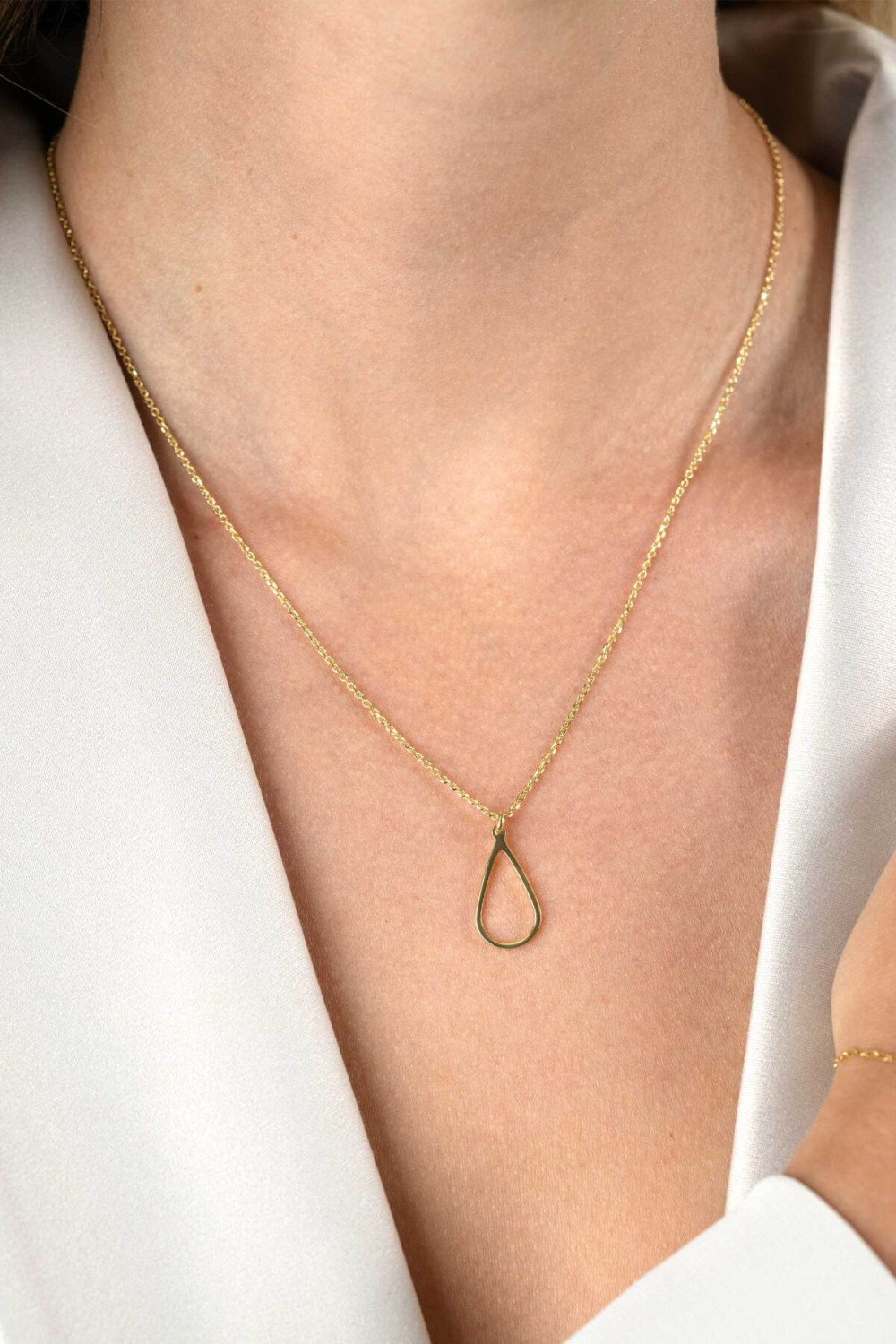 zinzi-zic2635-ketting-met-hanger-druppel-goudkleurig-10-mm-breedte-lengte-42-45-cm