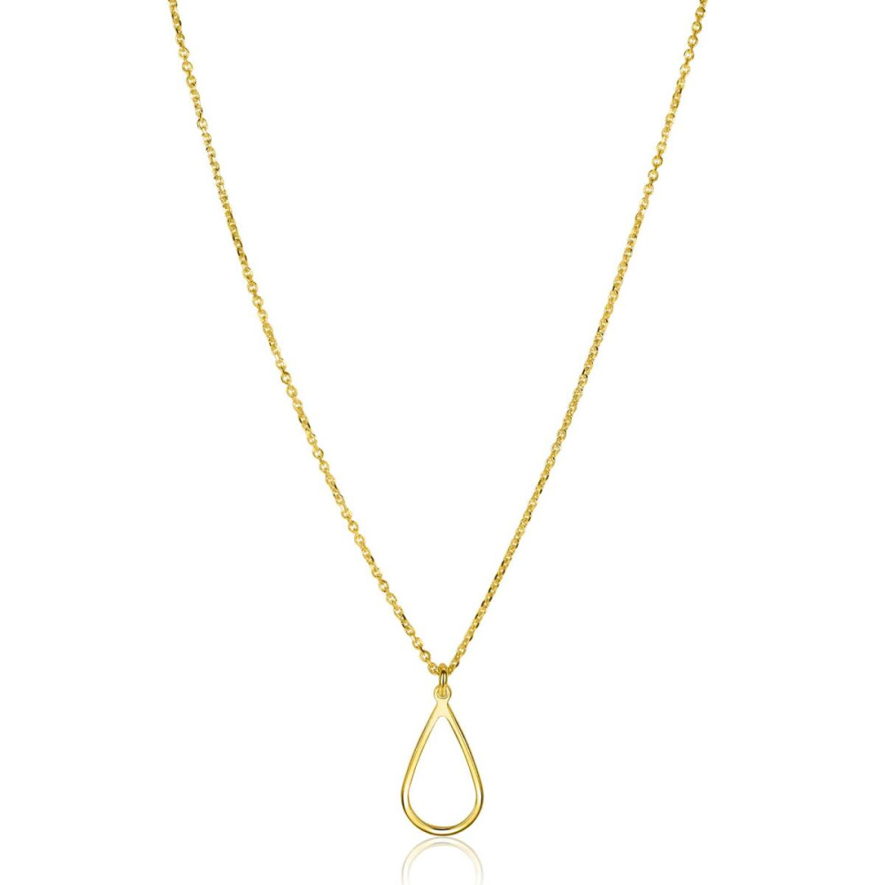 zinzi-zic2635-ketting-met-hanger-druppel-goudkleurig-10-mm-breedte-lengte-42-45-cm