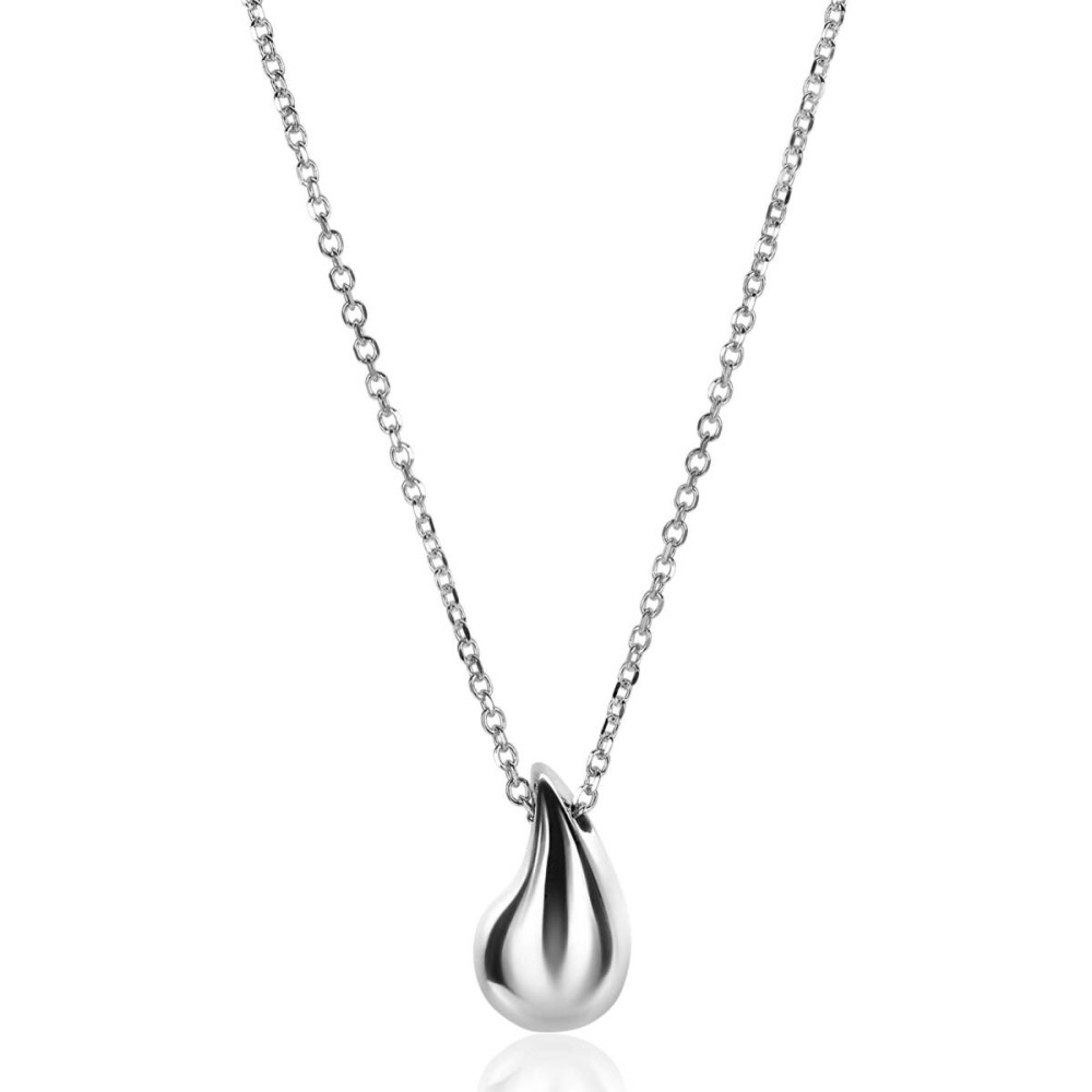 zinzi-zic2636-ketting-glanzende-druppel-hanger-zilverkleurig-18-mm-lengte-42-45-cm