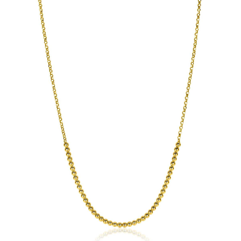 zinzi-zic2640g-schakelketting-gold-plated-bolletjes-2-5-mm-breedte-lengte-40-45-cm