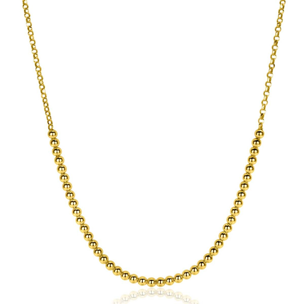 zinzi-zic2640g-schakelketting-gold-plated-bolletjes-2-5-mm-breedte-lengte-40-45-cm