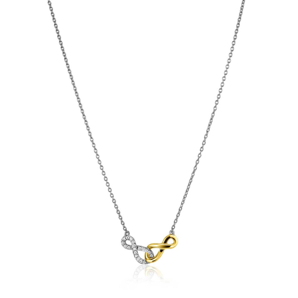 zinzi-zic2649-ketting-met-infinity-bicolor-zirkonia-5-5-mm-breedte-lengte-42-45-cm