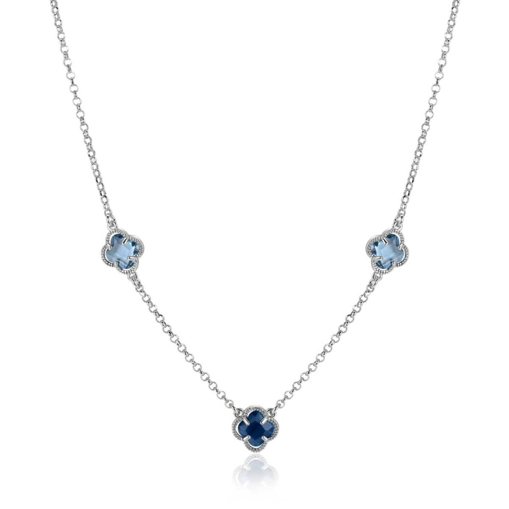 zinzi-zic2663b-edelsteen-ketting-bloemen-zilver-blauw-9-mm-breedte-lengte-42-45-cm