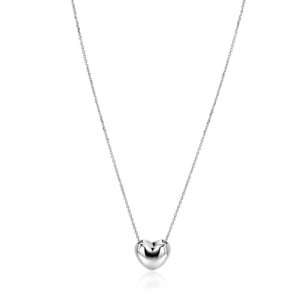 zinzi-zic2672-ketting-met-hanger-glanzend-zilver-hart-14-5-mm-breedte-lengte-40-45-cm