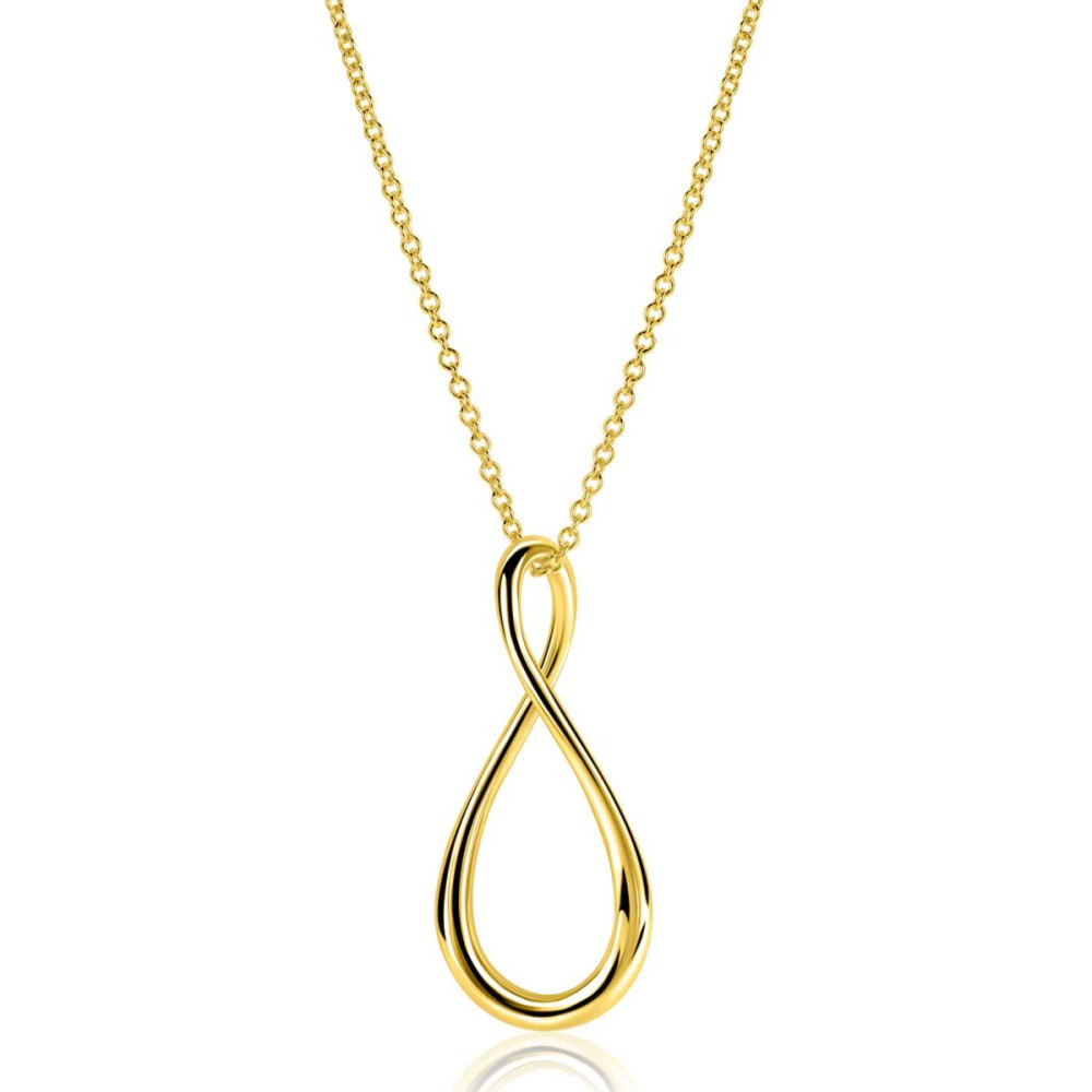 zinzi-zic2675g-ketting-met-hanger-infinity-goudkleurig-23-mm-breedte-lengte-60-cm