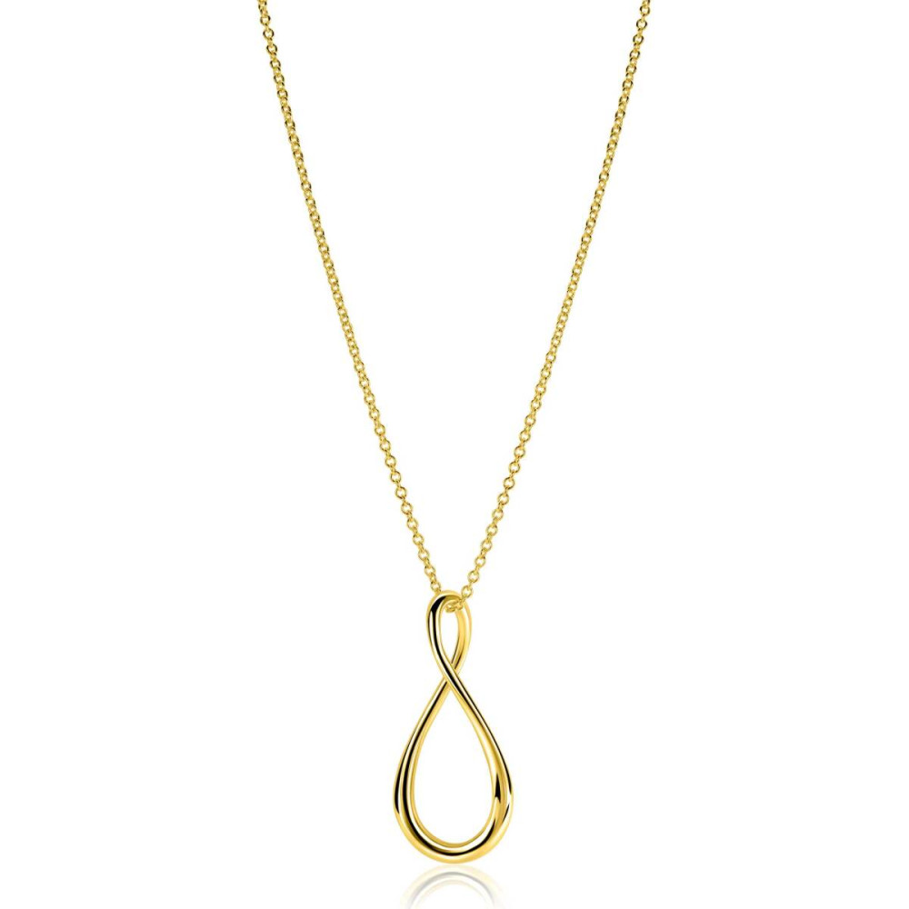 zinzi-zic2675g-ketting-met-hanger-infinity-goudkleurig-23-mm-breedte-lengte-60-cm