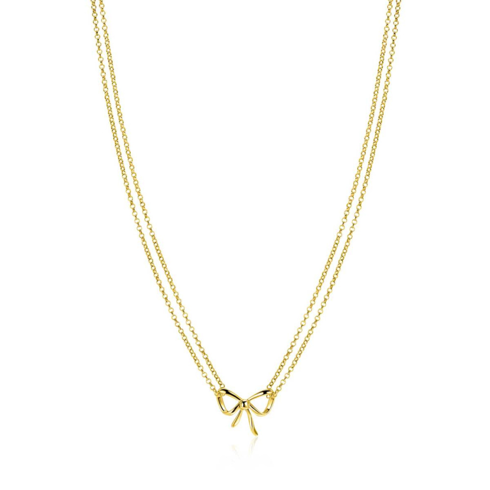 zinzi-zic2677-ketting-gold-plated-strikhanger-13-mm-gold-plated-lengte-40-43-cm