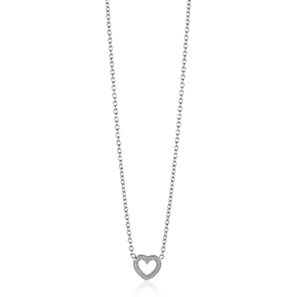 zinzi-zic2703-zilveren-ketting-hartje-bolletjes-9-5-mm-breedte-lengte-42-45-cm