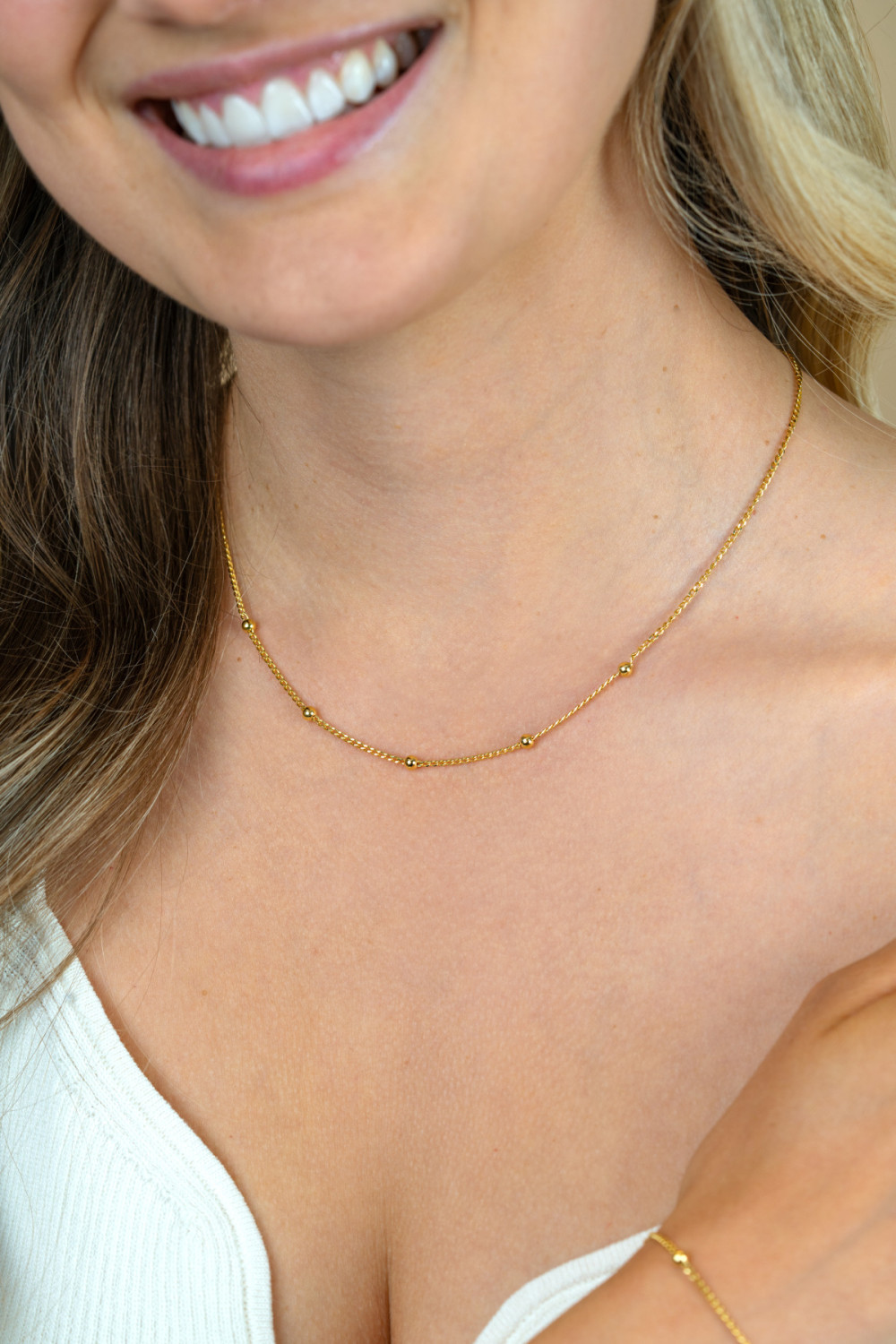 zinzi-zic2714g-schakelketting-vergulde-bolletjes-1-2-mm-breedte-lengte-42-45-cm