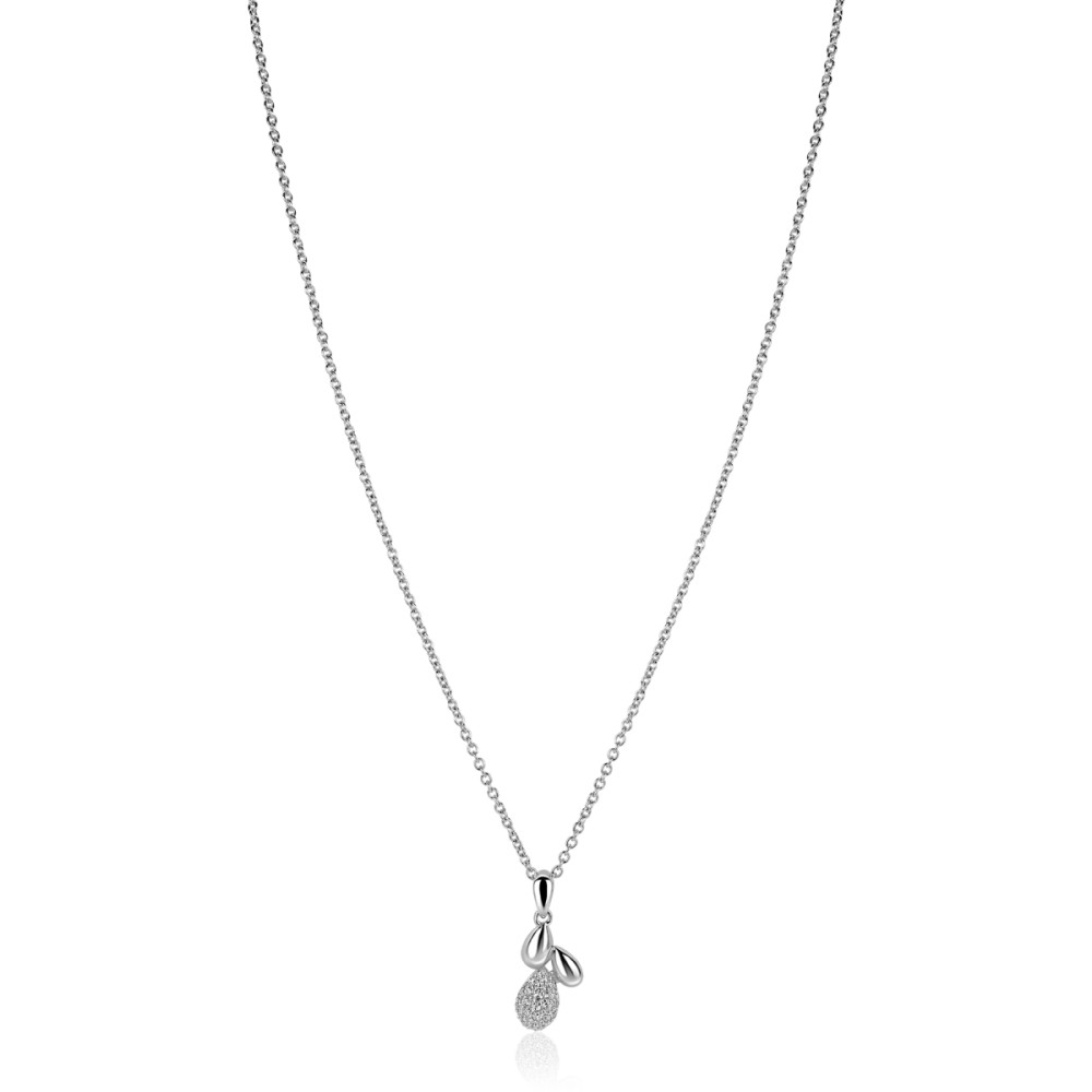 zinzi-zic2746-zilveren-ketting-met-druppel-zirkonia-8-mm-breedte-lengte-42-45-cm