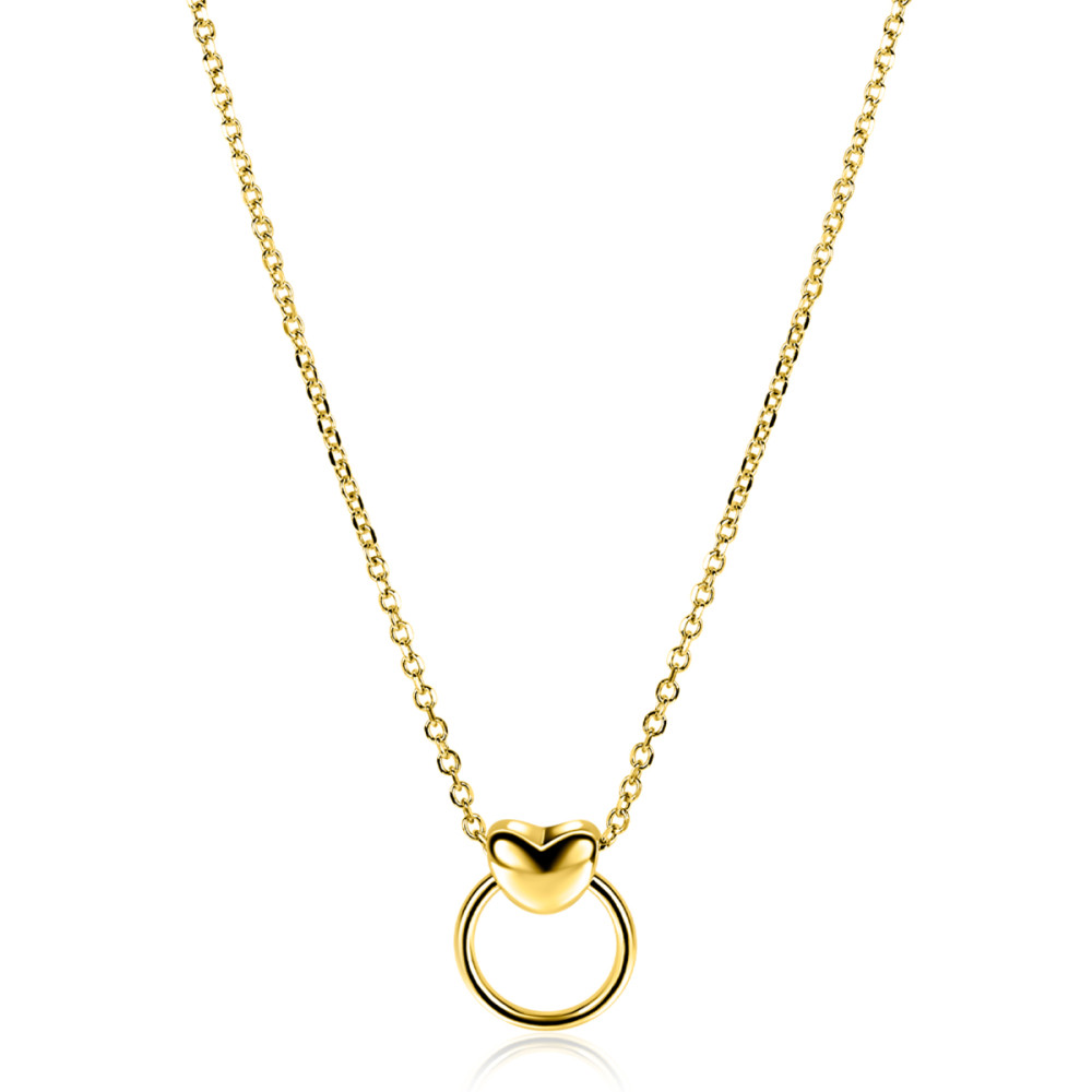 zinzi-zic2759-ketting-met-hanger-hart-goudkleurig-13-mm-breedte-lengte-42-45-cm
