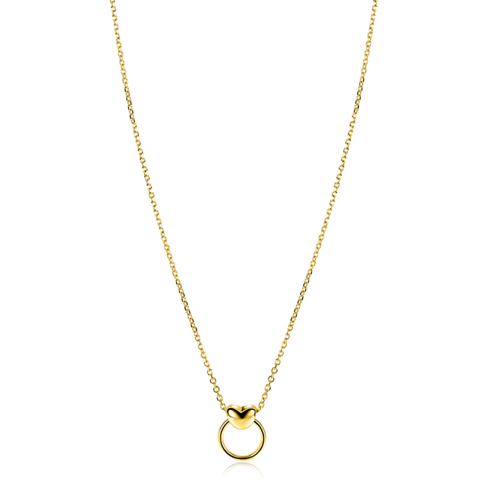 zinzi-zic2759-ketting-met-hanger-hart-goudkleurig-13-mm-breedte-lengte-42-45-cm