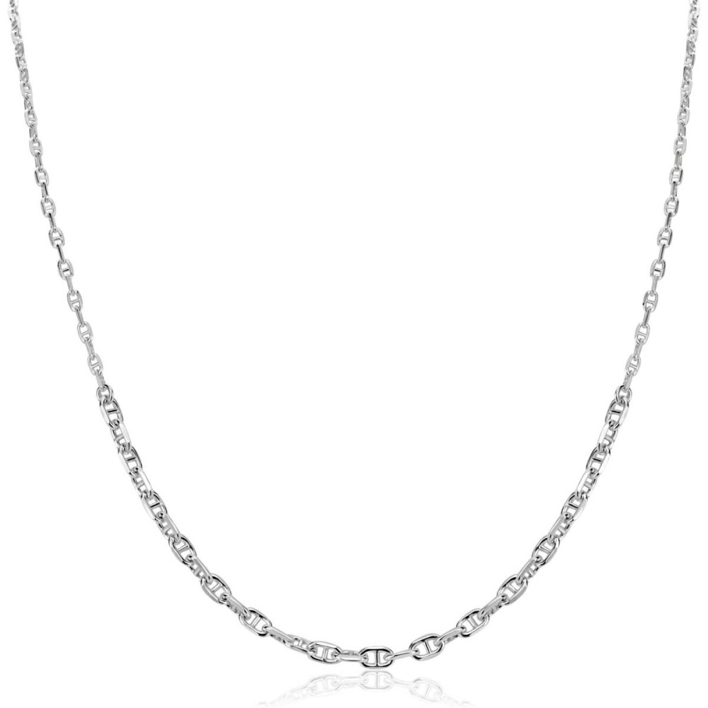 zinzi-zic2762-marine-schakelketting-zilver-glanzend-3-8-mm-breedte-lengte-45-cm