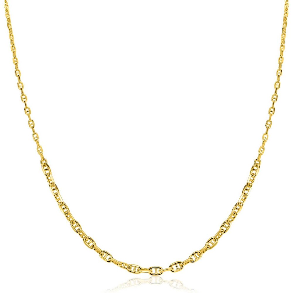 zinzi-zic2762g-schakelketting-goudkleurig-glanzend-3-8-mm-breedte-lengte-45-cm