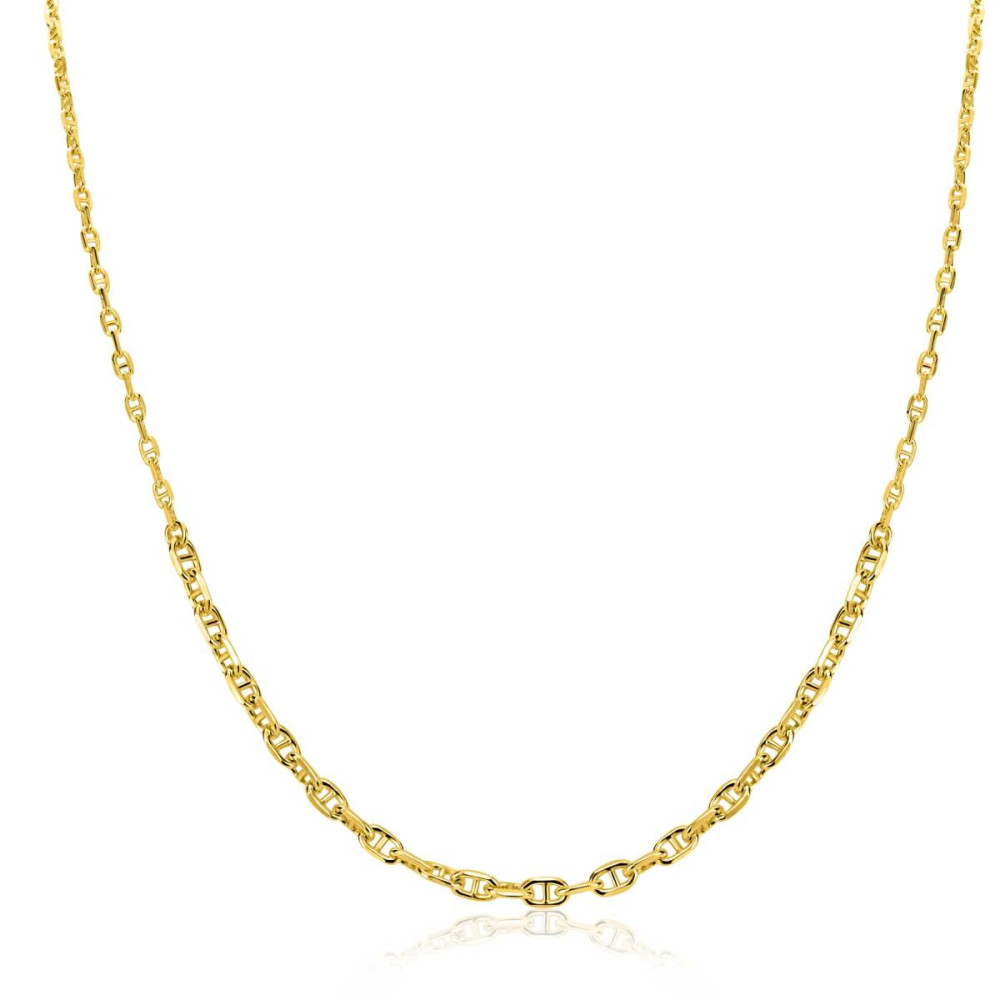 zinzi-zic2762g-schakelketting-goudkleurig-glanzend-3-8-mm-breedte-lengte-45-cm