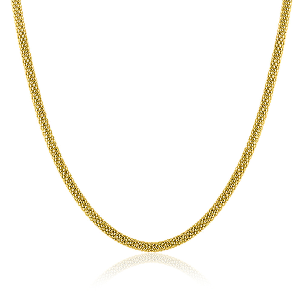 zinzi-zic2765g-schakelketting-goudkleurig-fijn-geweven-lengte-42-cm