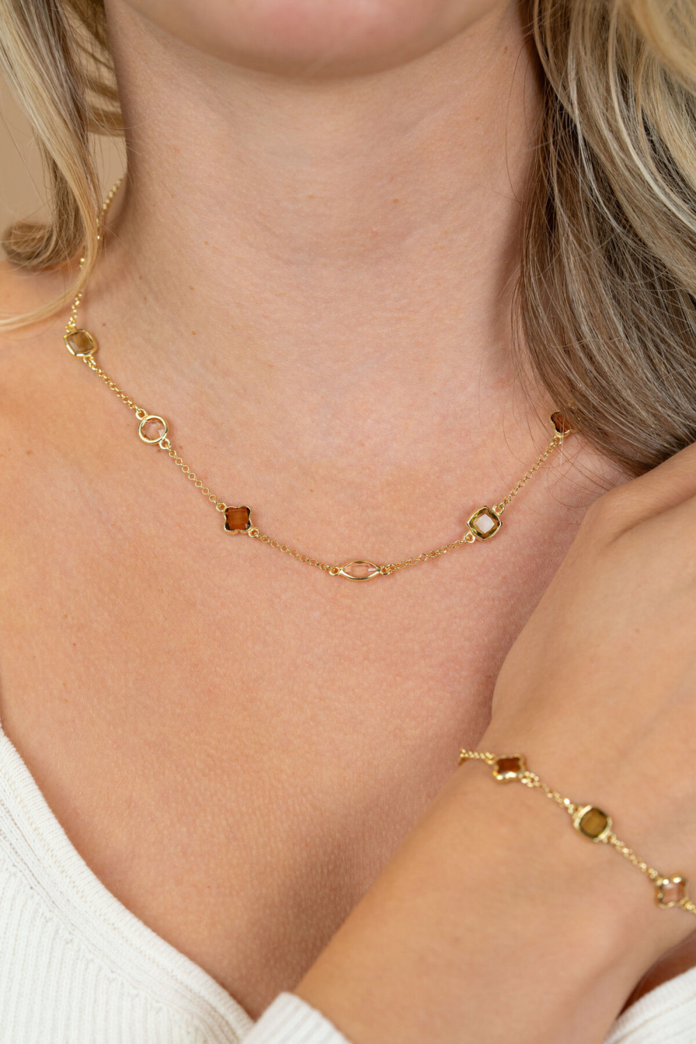 zinzi-zic2771-schakelketting-jasseron-goudkleurig-8-mm-lengte-42-46-cm