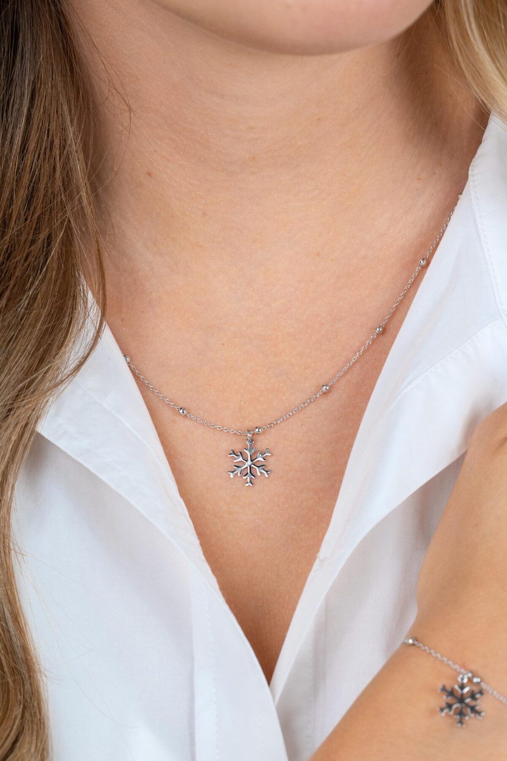 zinzi-zic2777-zilveren-ketting-sneeuwvlok-glanzend-14-mm-breedte-lengte-42-48-cm