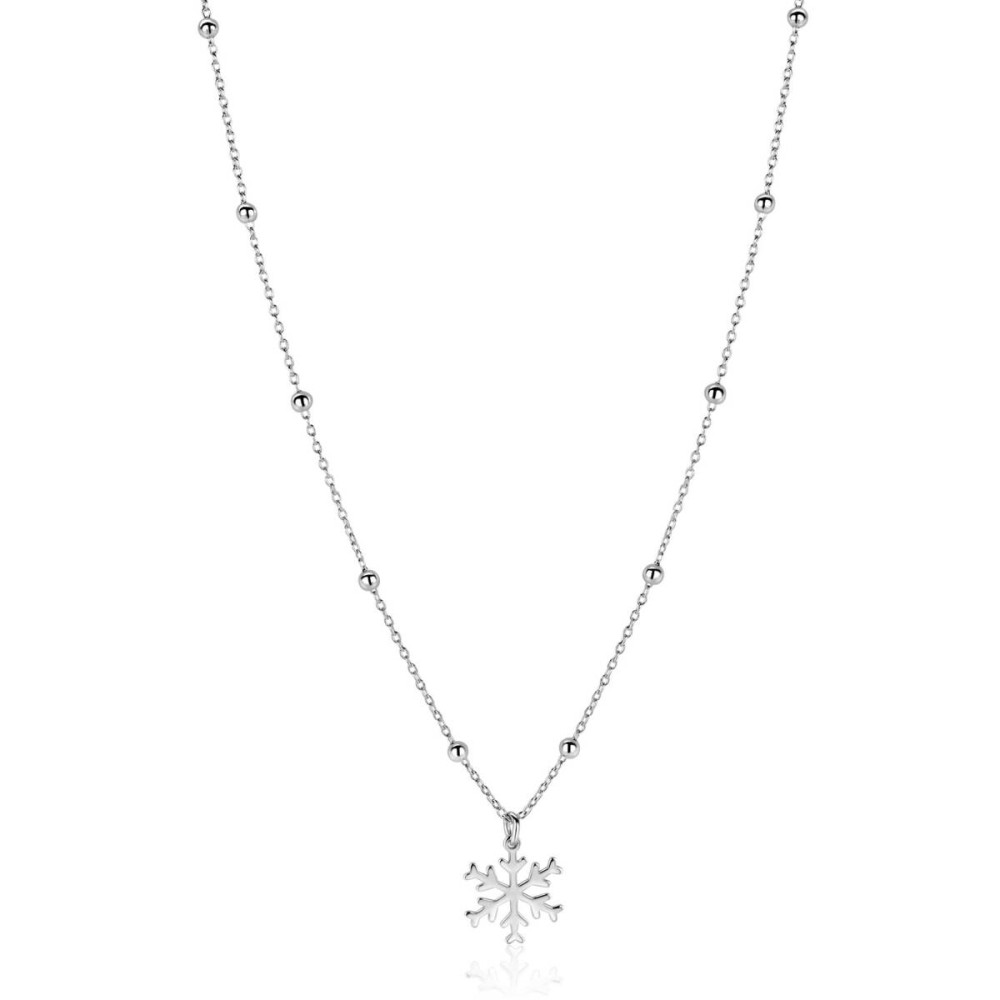 zinzi-zic2777-zilveren-ketting-sneeuwvlok-glanzend-14-mm-breedte-lengte-42-48-cm