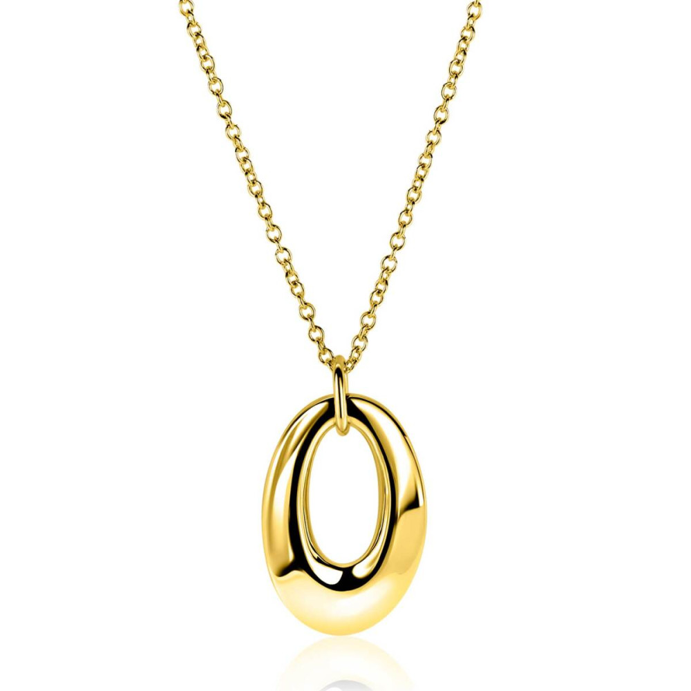 zinzi-zic2787g-ketting-met-hanger-goudkleurig-ovaal-21-mm-breedte-lengte-42-47-cm
