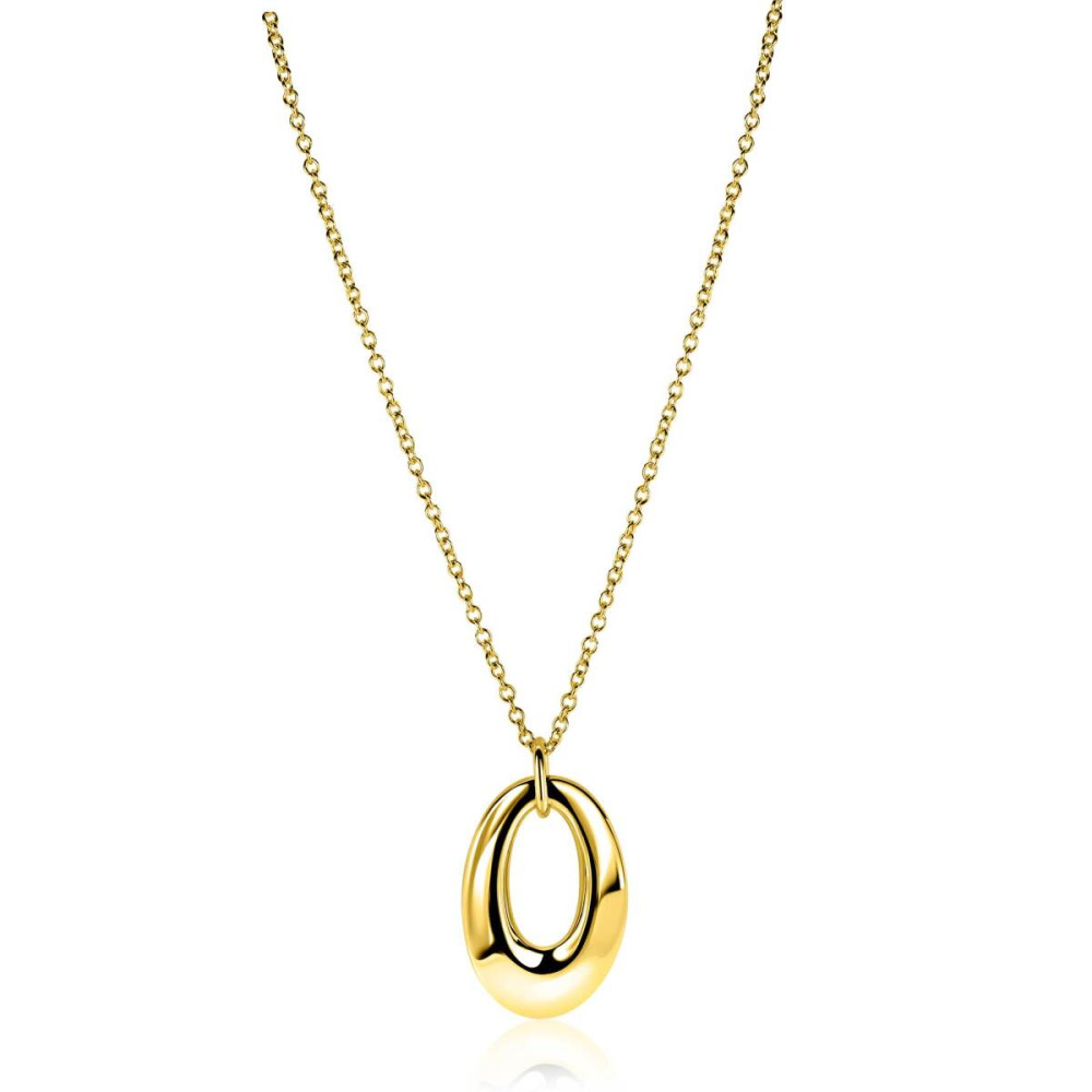zinzi-zic2787g-ketting-met-hanger-goudkleurig-ovaal-21-mm-breedte-lengte-42-47-cm