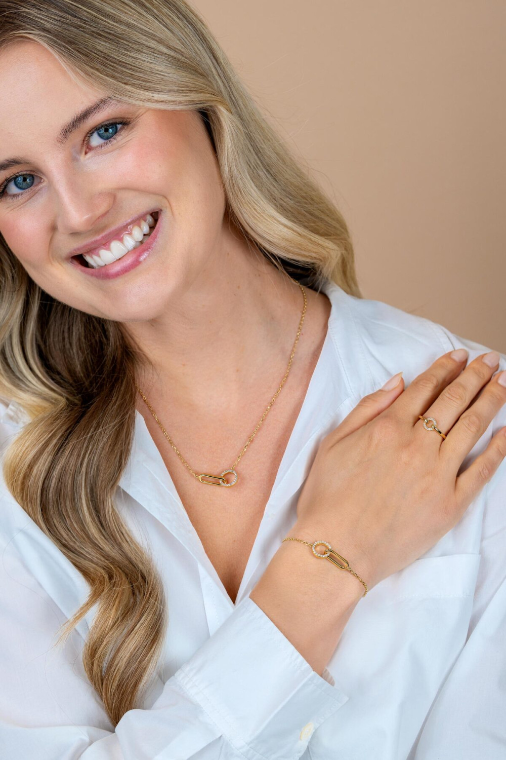 zinzi-zic2809-ketting-cirkel-goudkleurig-zirkonia-11-mm-lengte-40-45-cm