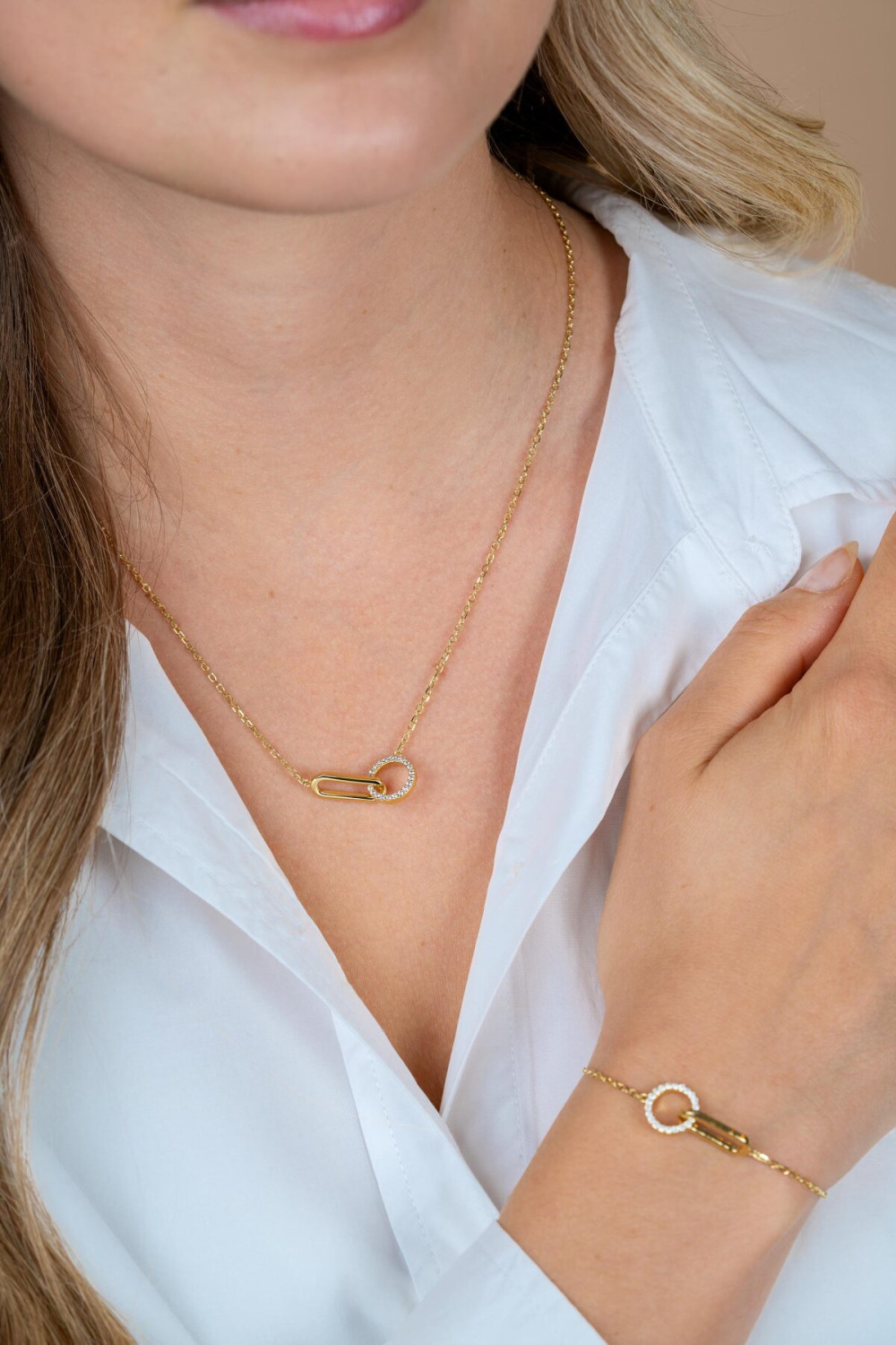 zinzi-zic2809-ketting-cirkel-goudkleurig-zirkonia-11-mm-lengte-40-45-cm