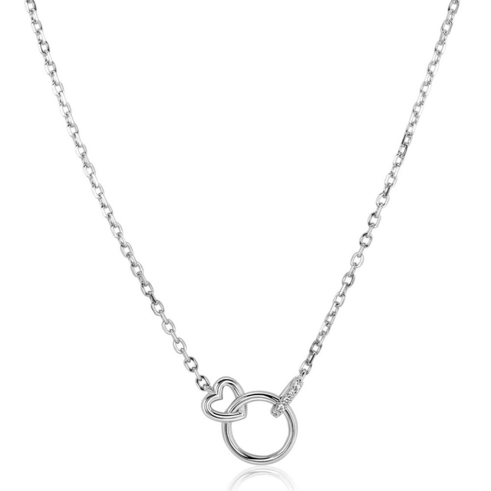 zinzi-zic2811-zilveren-ketting-hart-rondje-zirkonia-10-mm-breedte-lengte-42-45-cm